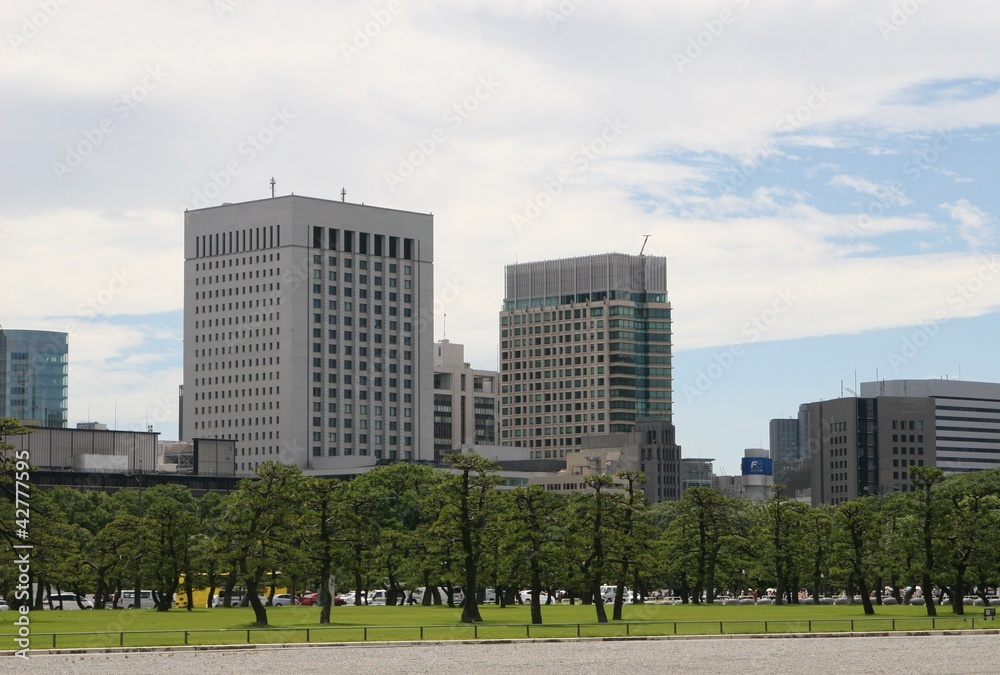 Obraz premium Tokyo modern building