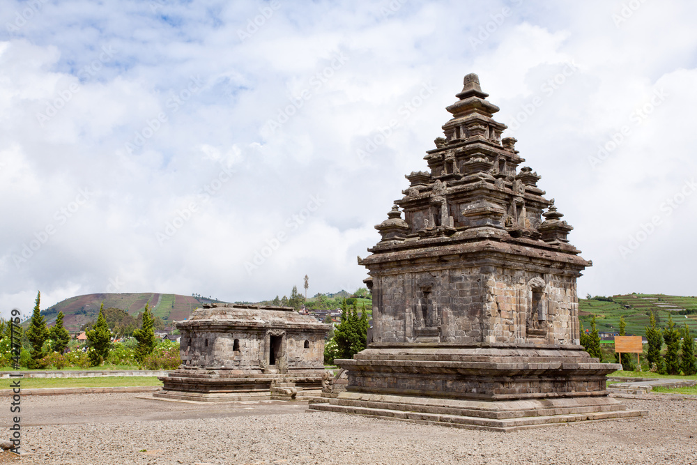 Dieng temple Arjuna complex Indonesia