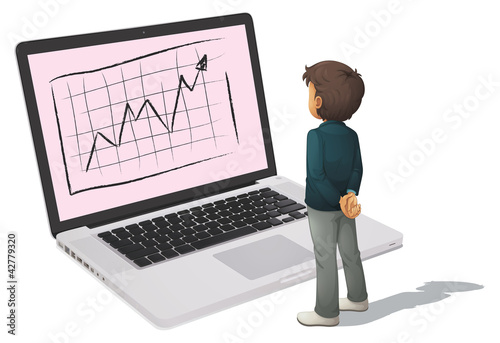 man and laptop