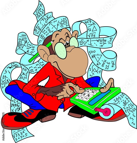 Monkey and calculator