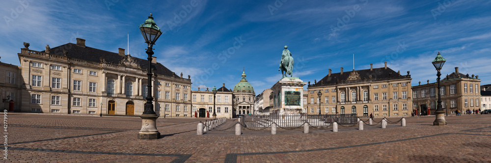 Royal palace Amalienborg
