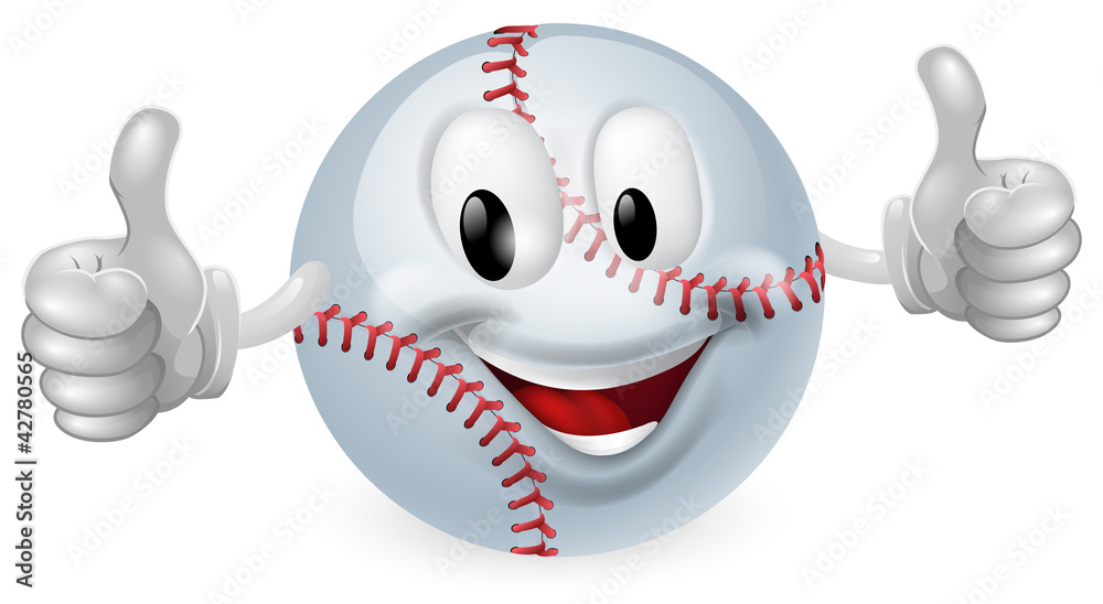 Baseball Ball Mascot