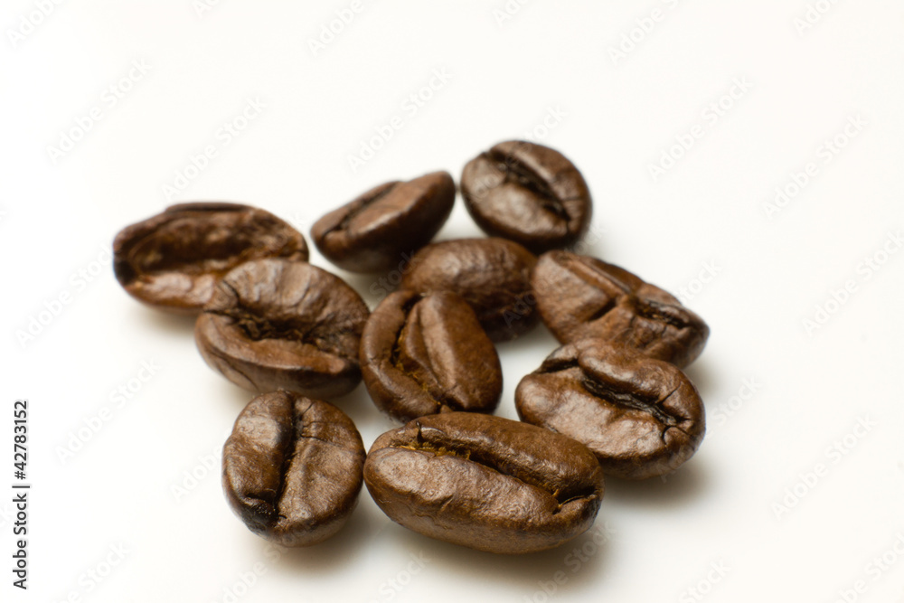 Naklejka premium Coffee beans