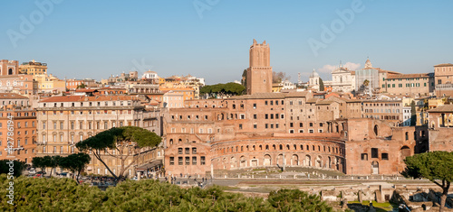 Forum romain à Rome, Latium en Italie
