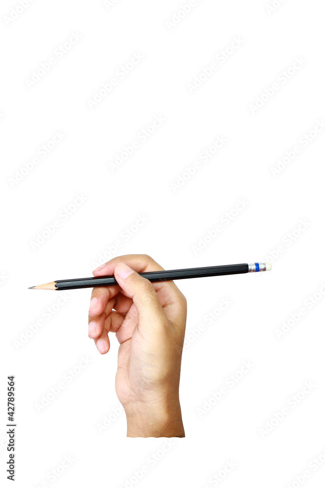 human hands with pencil and writting something human hands with pencil and writting something