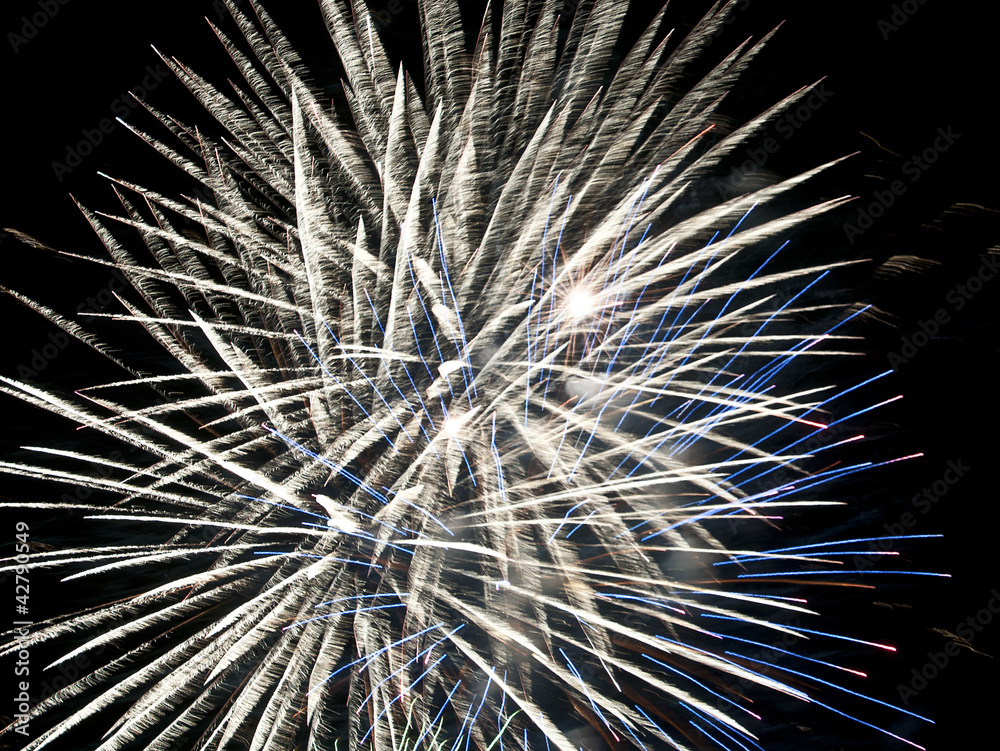 Naklejka premium Feuerwerk