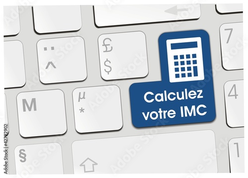 clavier calculez votre IMC