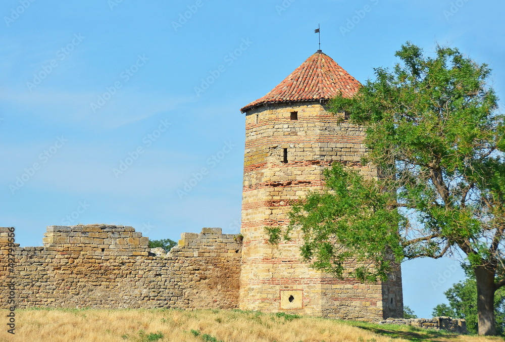 Ancient Akkerman fortress at Belgorod-Dnestrovsky, Ukraine