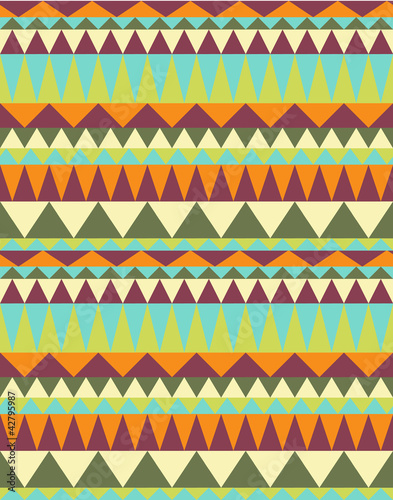 Seamless peruvian pattern