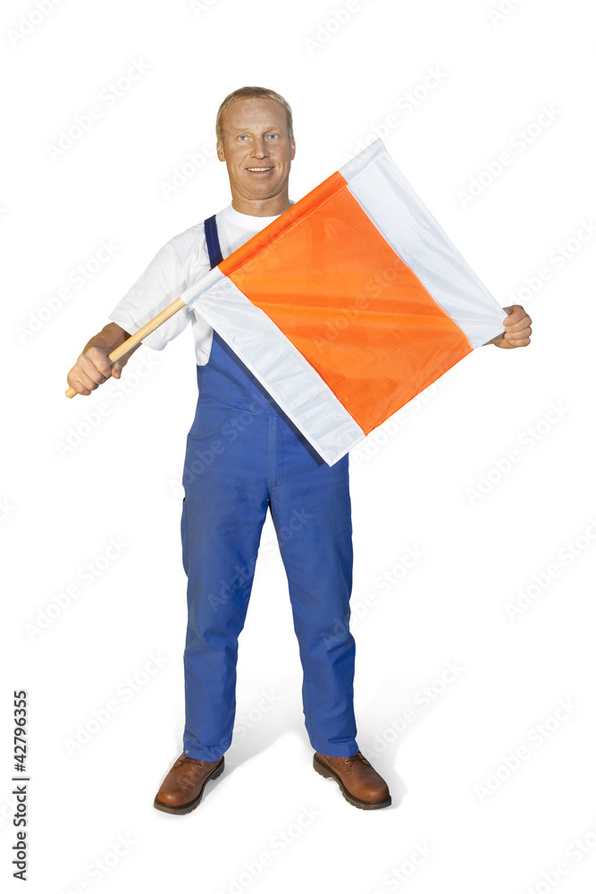 Workman on the job StockFoto Adobe Stock