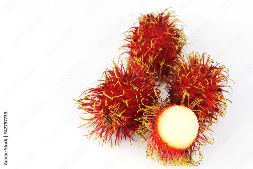 Fresh rambutan sweet delicious fruit of Thailand Fresh rambutan sweet delicious fruit of Thailand