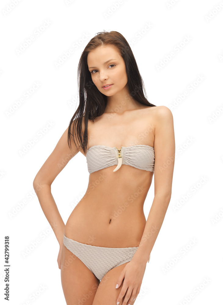 Fototapeta premium beautiful woman in bikini