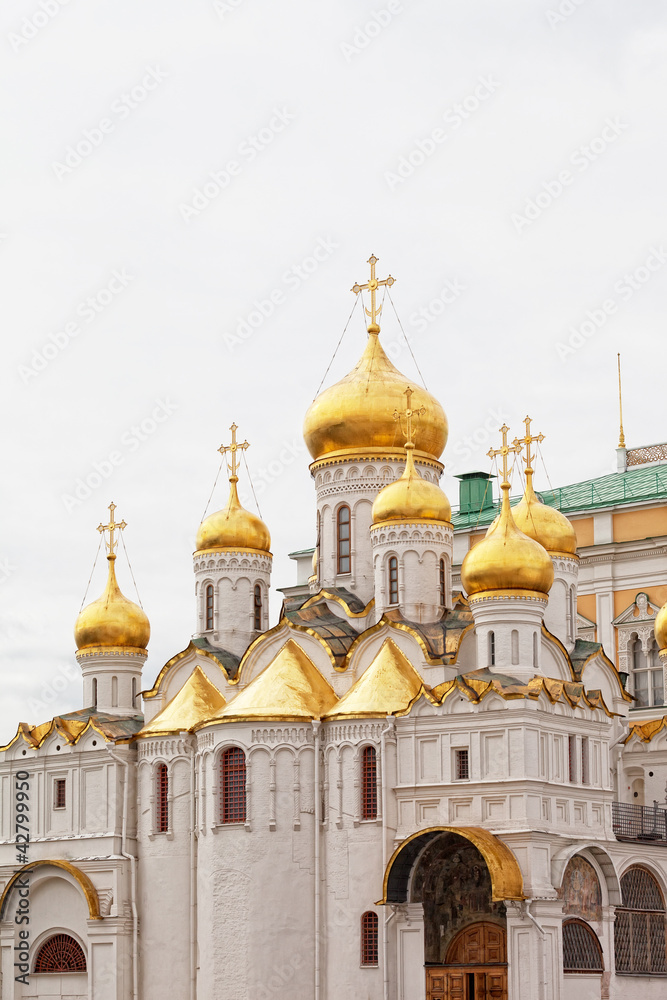 Arkhangelsk cathedral in Kremlin, Moscow, Russia