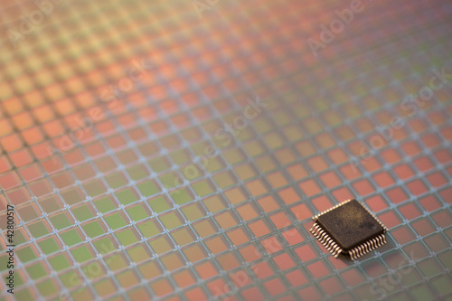 silicon ICs wafer
