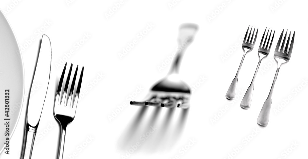 Forks and Place Setting