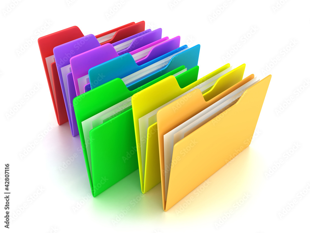 The folders The folders