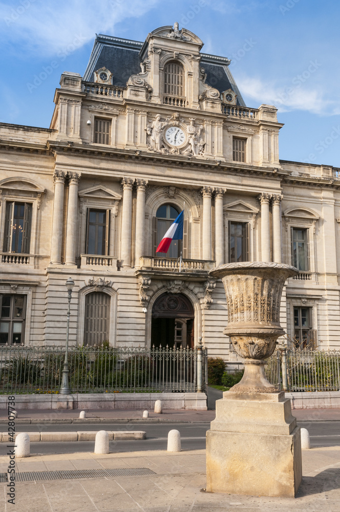 La mairie de Montpellier (Hôtel de ville)