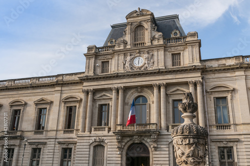 La mairie de Montpellier (Hôtel de ville)