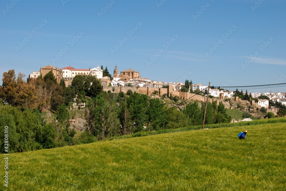 View of the town, Ronda, Spain © Arena Photo UK