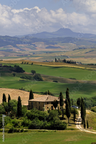 Krajobraz Toskanii