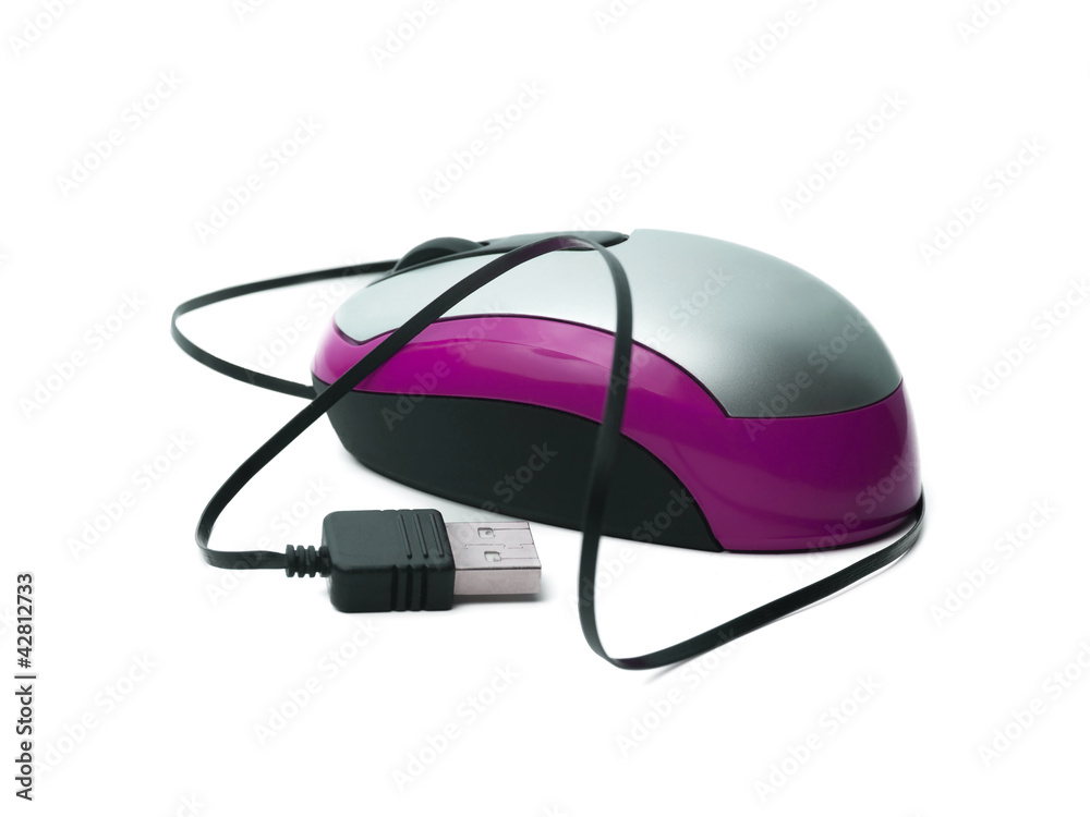 lila_pink_schwarz_silberne_computer_maus lila_pink_schwarz_silberne_computer_maus