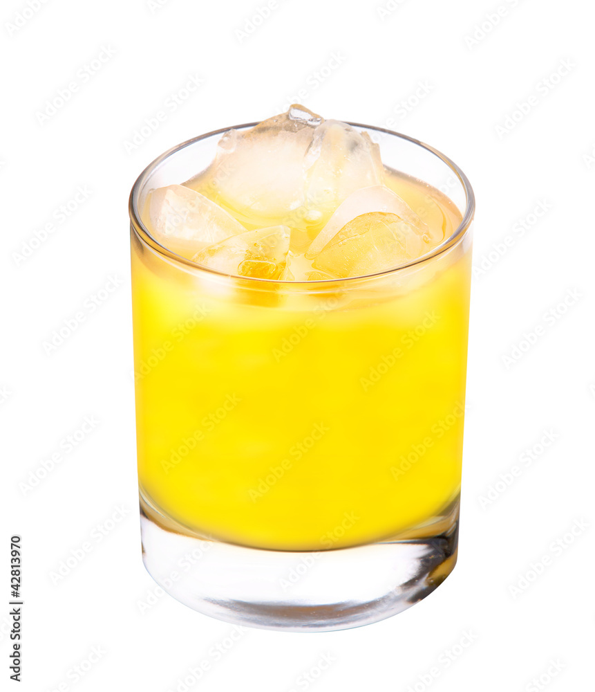 freshly squeezed orange juice - isolated freshly squeezed orange juice - isolated