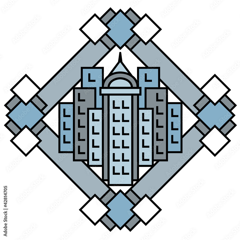 Art Deco City Design 1 Art Deco City Design 1