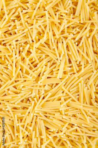 background of short pasta noodles