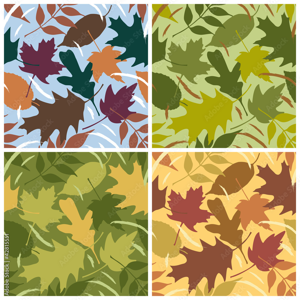 Four Seasons Leaf Pattern Four Seasons Leaf Pattern