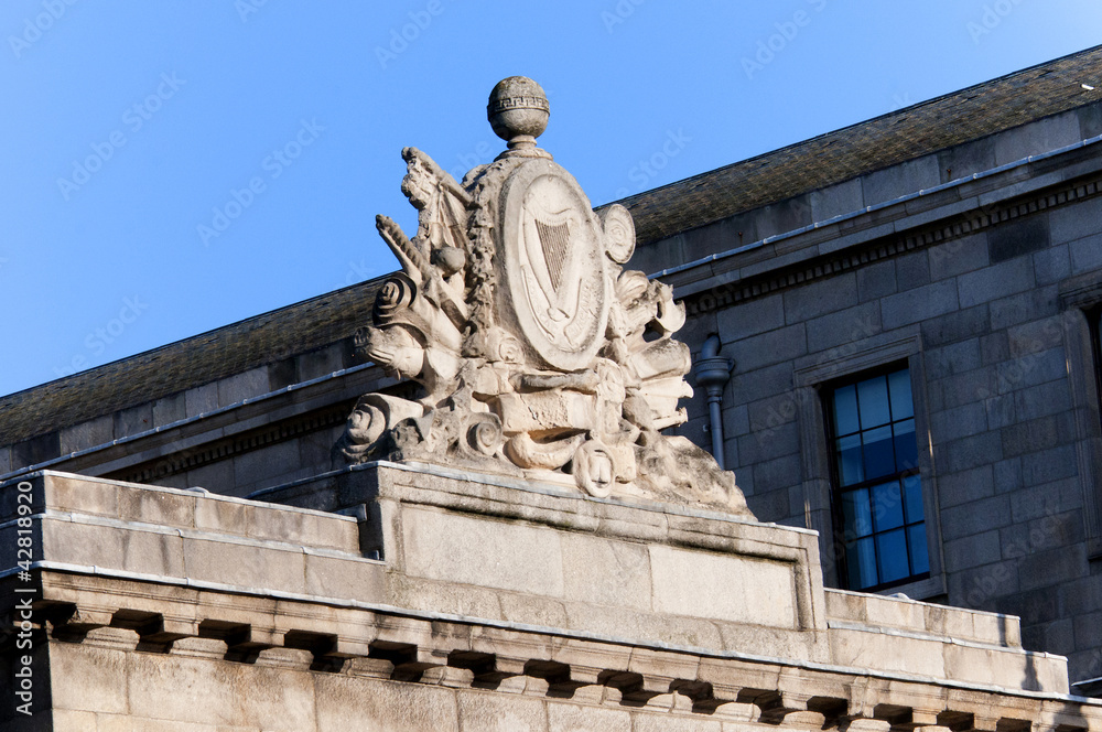 Fototapeta premium The Four Courts in Dublin Ireland
