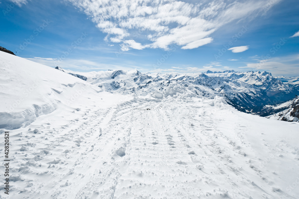 Panoramic view of Urner Alps Panoramic view of Urner Alps
