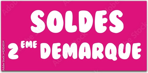 bouton soldes 2 eme demarque
