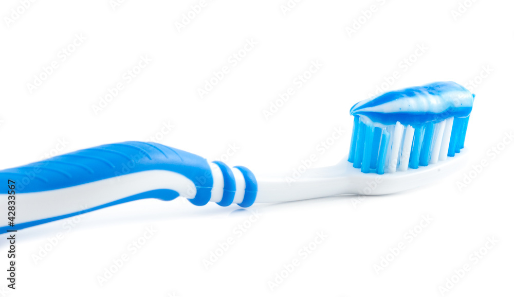 Dental brush and with paste