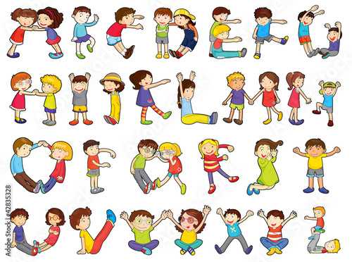 alphabets in kids activities