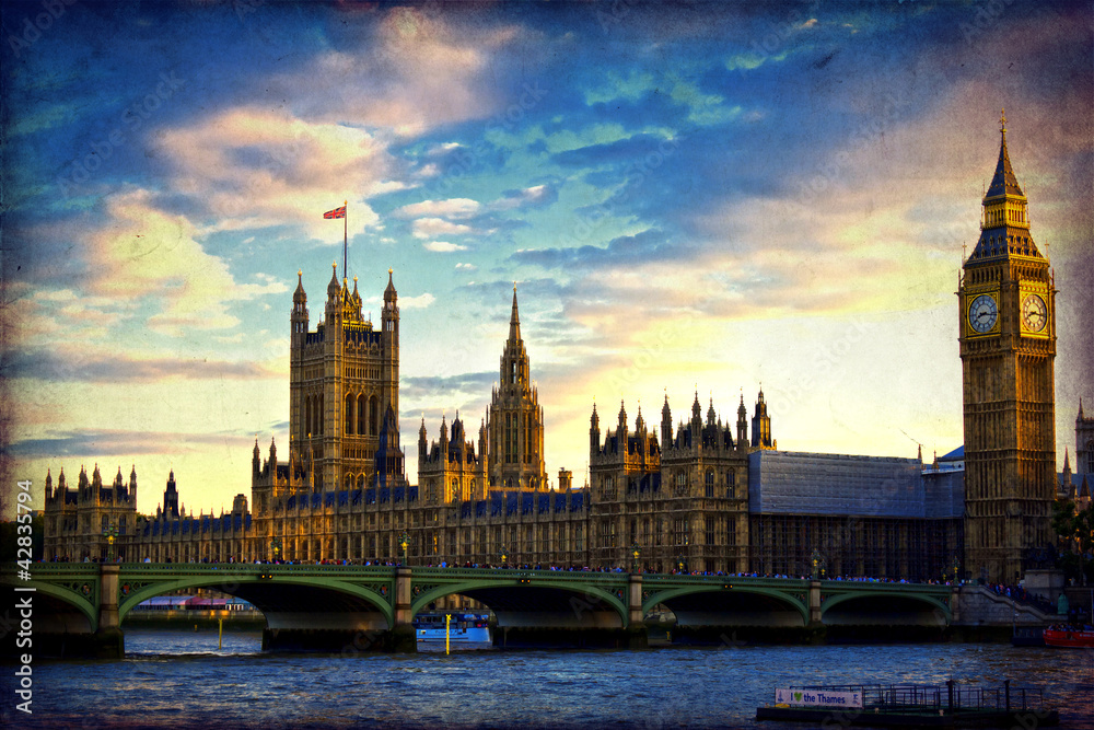 Fototapeta premium The Houses of Parliament, London
