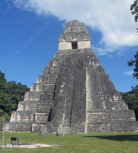 Guatamela, Tikal - Maya Temple of the Great Jaguar photo
