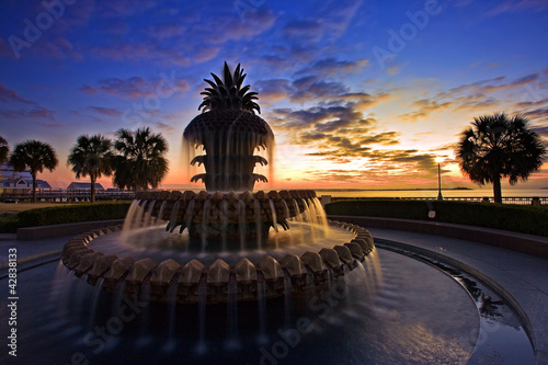 Pineapple Fountain Charleston, South Carolina