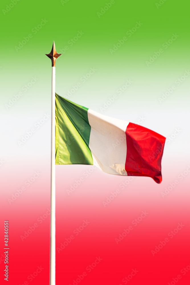 Naklejka premium Italia a euro 2012