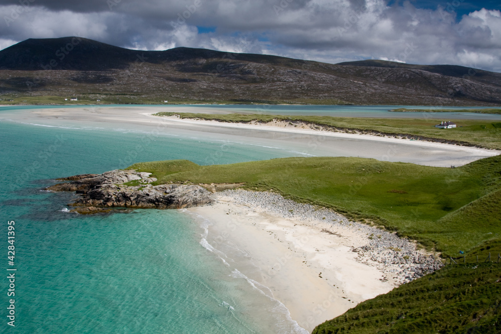 Fototapeta premium Seilebost, Harris,Western Isles of Scotland