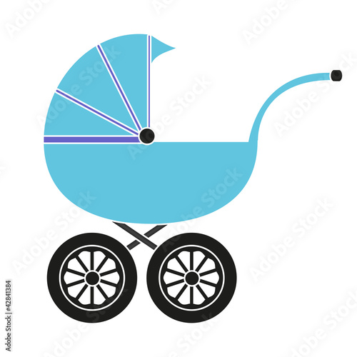 Baby carriage for the boy