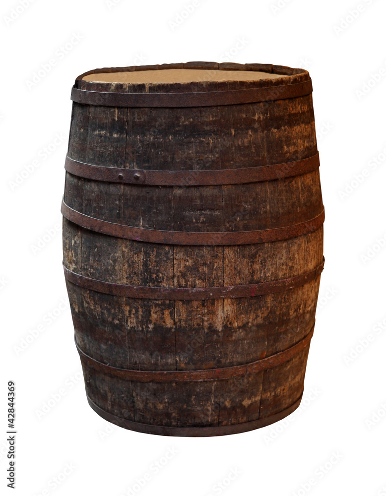 Fototapeta premium Wooden barrel