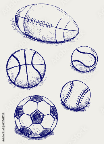 Set sport balls