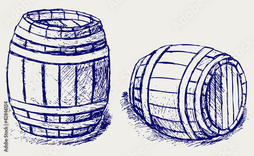 Beer barrels