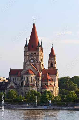 Canvas Print Church of Franz of Assisi