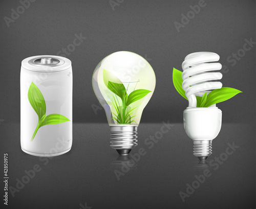 Green Energy, vector set
