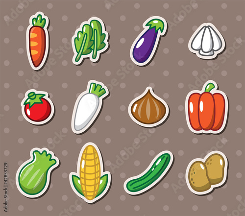 vegetable stickers