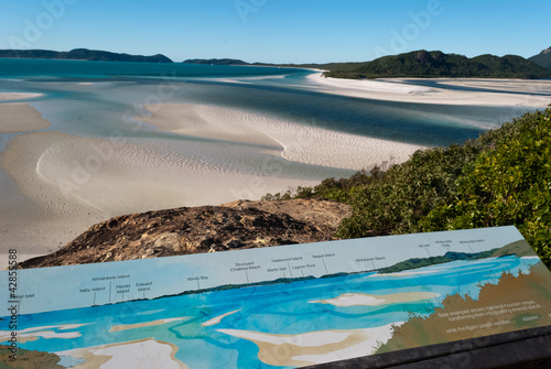 Whitsundays Island white beach, Australia