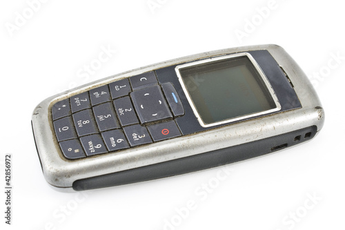 Wallpaper Mural Old dusty mobile  phone Torontodigital.ca