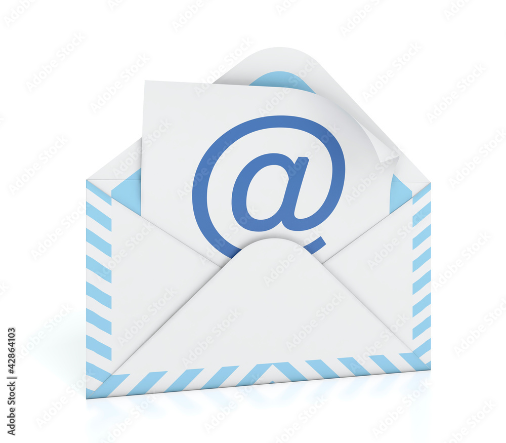 E-mail envelope E-mail envelope