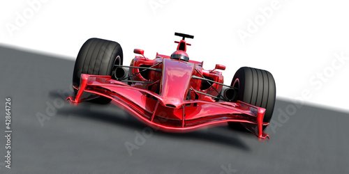 f1 racer frontal